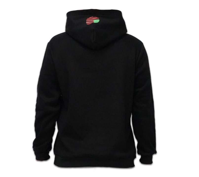Black Hoodie Back